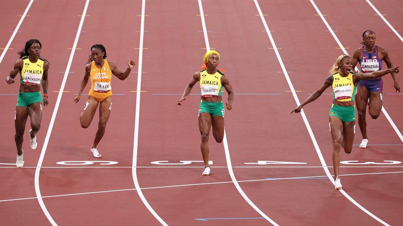 Tokyo 2020: storica tripletta della Giamaica nei 100 femminili!