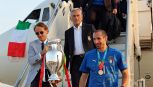 Italia campione d'Europa, azzurri a Roma con la Coppa
