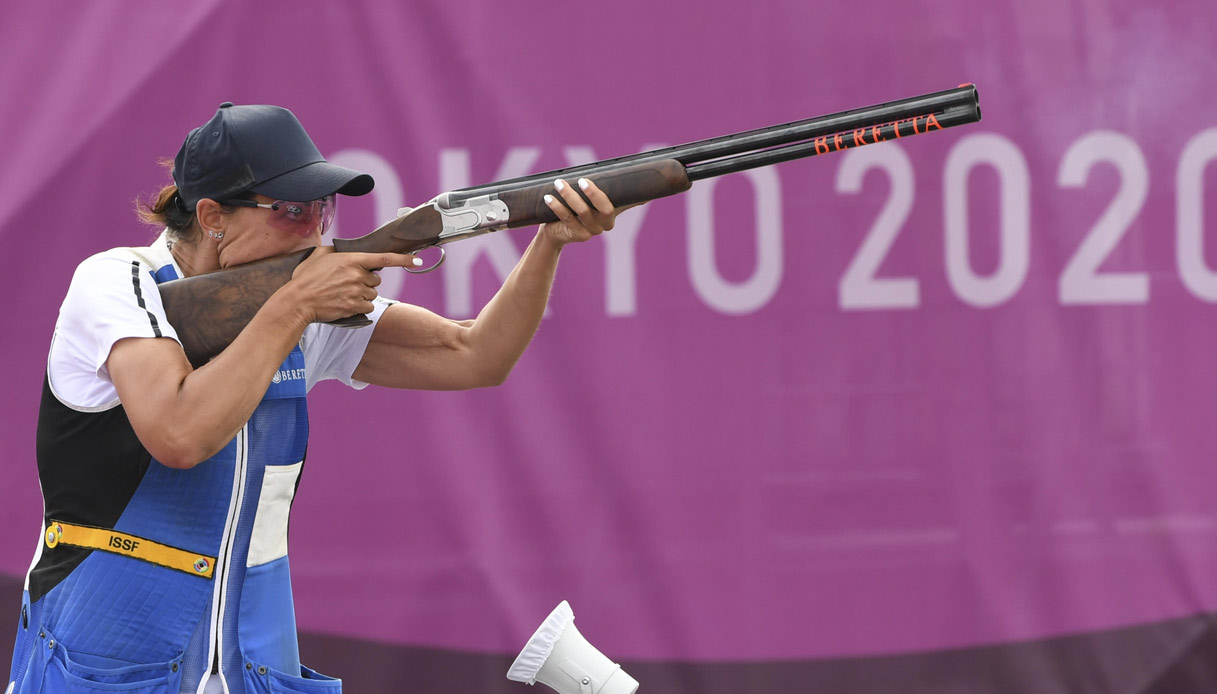 Diana Bacosi, argento pazzesco nello skeet alle Olimpiadi di Tokyo