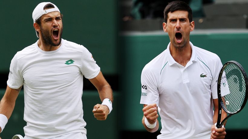 Tennis, a Wimbledon vince Djokovic: Berrettini si arrende con onore