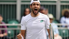 Wimbledon, Berrettini: "Gli azzurri stanno facendo la storia"