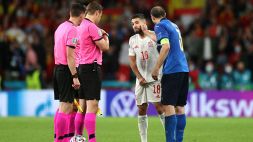 Chiellini, Jordi Alba e il sorteggio dei rigori in Italia-Spagna: "Bugiardo"
