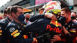 F1: le foto del trionfo di Verstappen in Austria