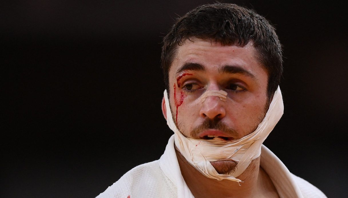 L'incontro di judo Gaitero-Zantaraia finisce letteralmente nel sangue