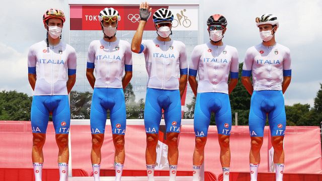 Tokyo 2020: niente medaglie per gli azzurri del ciclismo