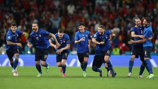 Euro 2020, Italia-Spagna: le foto