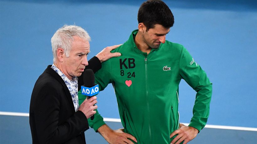 Tennis, il pronostico di John McEnroe su Novak Djokovic