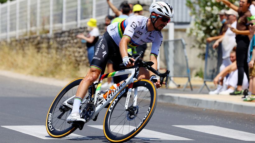 Tour de France, la delusione di Julian Alaphilippe