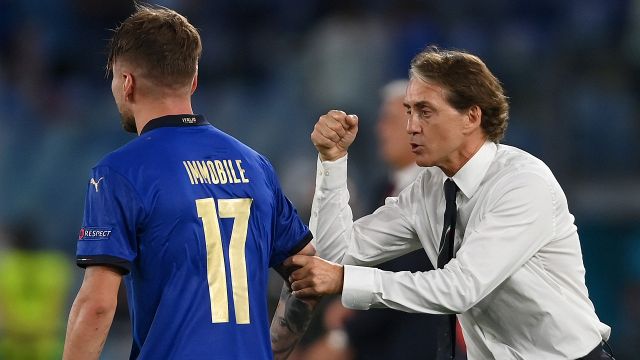Euro 2020, Italia-Spagna: Roberto Mancini difende Immobile