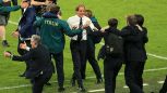 Mancini e Vialli, rivincita a Wembley: abbraccio e commozione