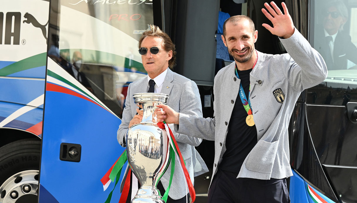 Euro 2020, gli azzurri al Quirinale: la Coppa è a Roma