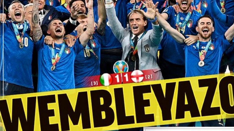 L'Europa celebra gli Azzurri: "Wembleyazo". Disperazione inglese