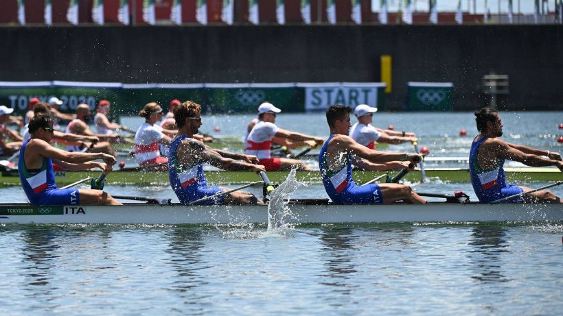 Canottaggio, quattro senza maschile in finale a Tokyo