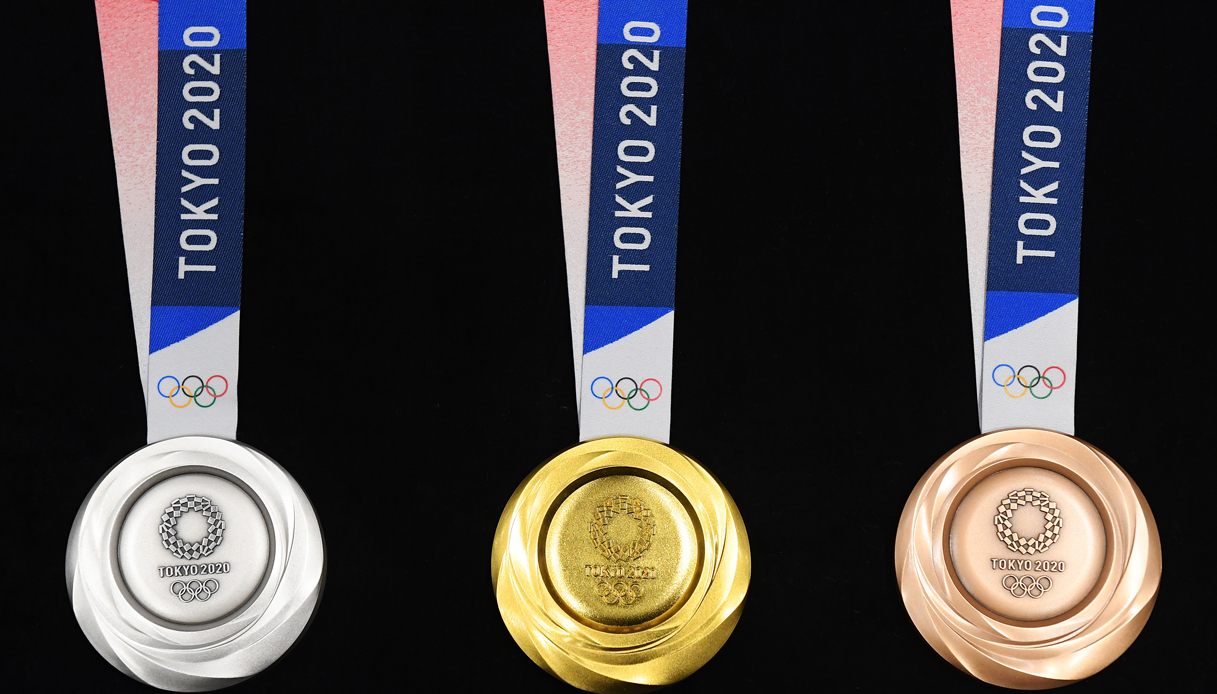 Come sono fatte le medaglie delle Olimpiadi di Tokyo 2020