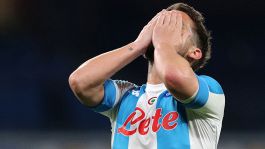Napoli, riabilitazione per Mertens: salta la Juve