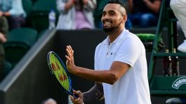 Wimbledon, Kyrgios: "Federer, Nadal e Djokovic sono semidei, ma..."