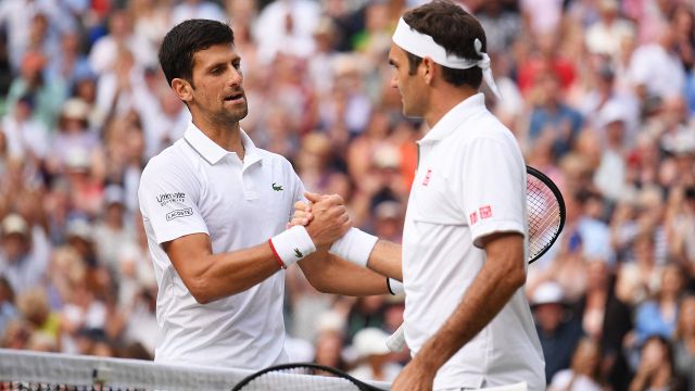 Roger Federer: "Novak Djokovic è il grande favorito qui a Wimbledon"