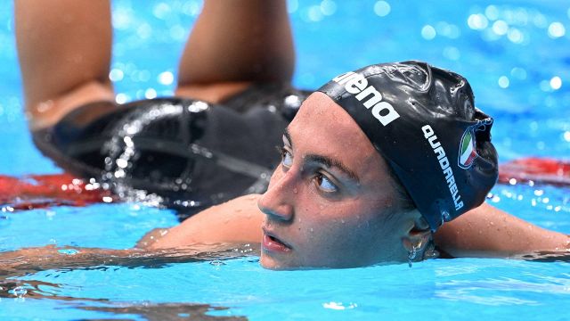 Nuoto, batterie: Quadarella e 4x100 mista in finale, beffa Razzetti