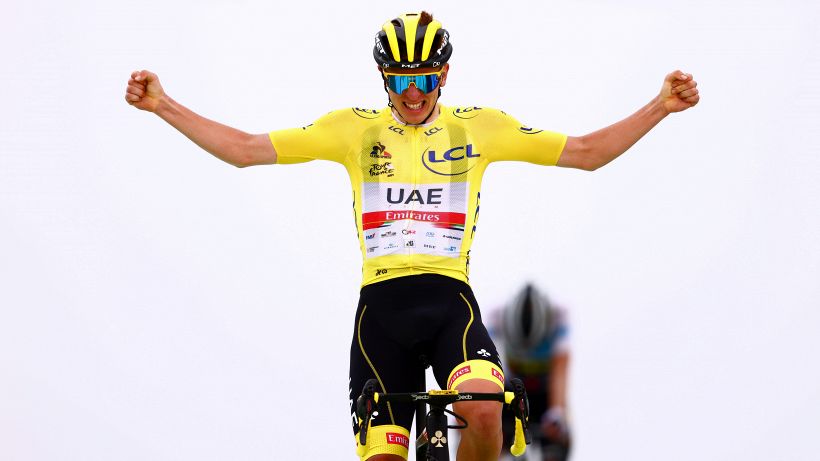 Tour de France, Pogacar mette il suo sigillo sul Col du Portet