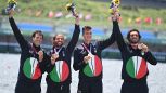 Tokyo 2020, canottaggio: 4 senza bronzo, le foto