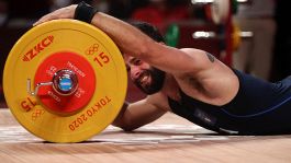 Tokyo 2020, sollevamento pesi: Pizzolato bronzo, le foto