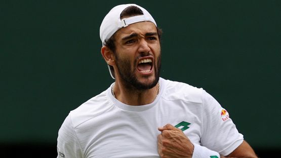 Wimbledon: Berrettini in finale, le foto