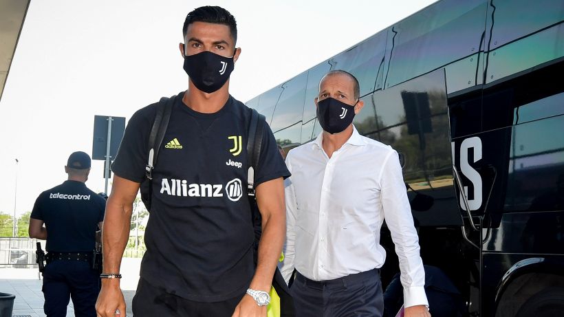 Juventus: Allegri dà l'addio e una frecciata a Cristiano Ronaldo