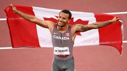 Tokyo 2020: 200 metri, oro ad Andre De Grasse