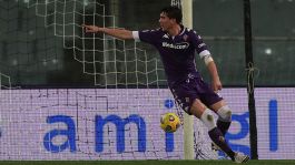 Atletico Madrid e Vlahovic lontani: l'attaccante piace al Tottenham