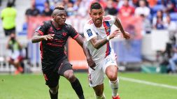 Debutto amaro per Emerson Palmieri: Lione ripreso nel recupero