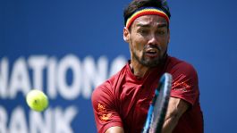 Tennis, Fabio Fognini cede a Rublev e viene eliminato a Toronto