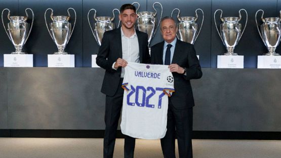Real Madrid: Valverde rinnova fino al 2027