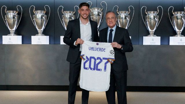 Real Madrid: Valverde rinnova fino al 2027