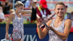 Camila Giorgi, lacrime di gioia: le foto del trionfo a Montreal