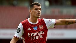 Xhaka segna, Arteta avvisa la Roma: "Resta all'Arsenal, è fondamentale"