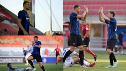 Inter, Dzeko subito in gol: le prime immagini in maglia nerazzurra