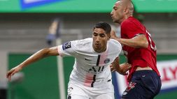 Lille-PSG, Hakimi parte con un ko: fischiato ad ogni pallone toccato