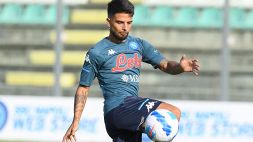 Napoli, infiammazione al ginocchio per Lorenzo Insigne