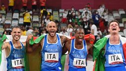 Tokyo, Italia con le ali ai piedi: stupendo oro nella 4x100