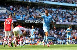 Il Manchester City strapazza l'Arsenal: finisce 5-0