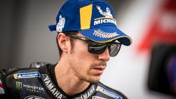 MotoGP: Maverick Vinales ha provato l'Aprilia a Misano