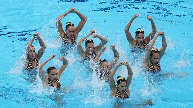 Giochi europei – Il nuoto artistico italiano è d’argento nel libero a squadre