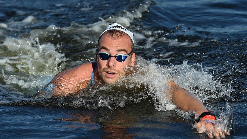 Mondiali, Paltrinieri guida l'Italia al bronzo nel nuoto di fondo