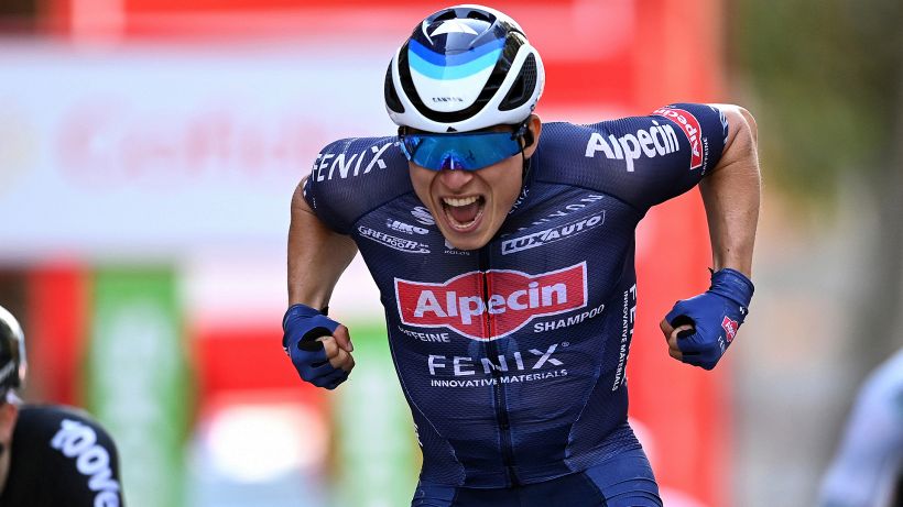 Tirreno-Adriatico: terza tappa a Philipsen, Ganna sempre leader