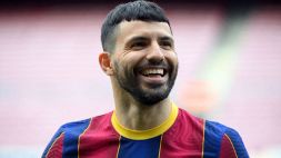 Aguero salta la Juve: problema muscolare per l'argentino