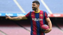 Il Barcellona perde Aguero: out dieci settimane