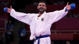 Tokyo 2020, Busà è oro nel karate! Le foto