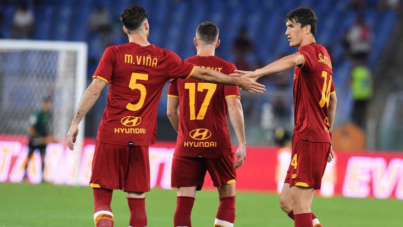 Vina e Shomurodov: "Vogliamo vincere trofei con la Roma"
