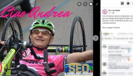 Addio Andrea Conti, il campione di handbike spirato dopo un incidente