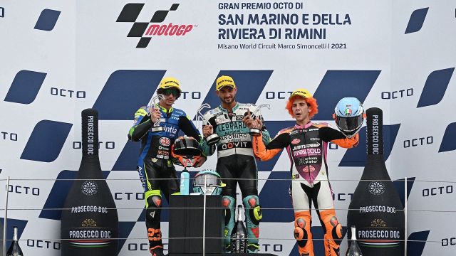 Tripletta italiana a Misano in Moto3, vince Foggia